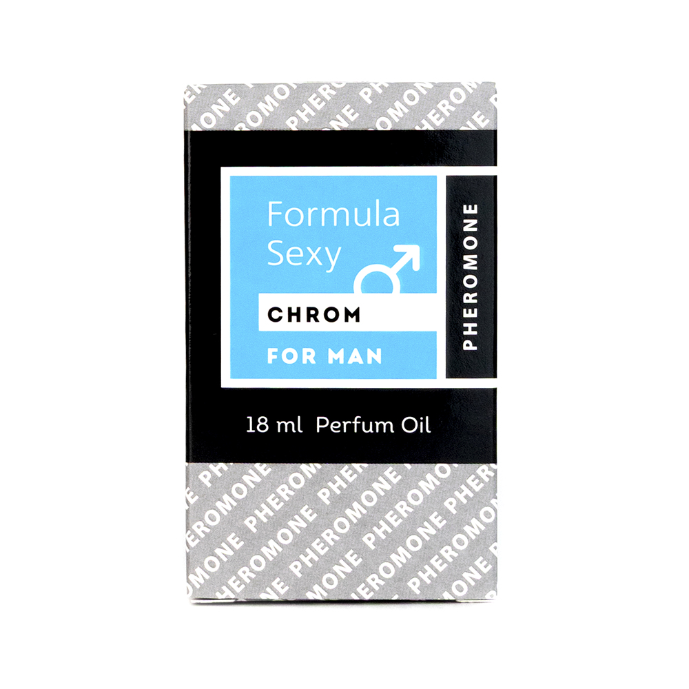 Парфюм.масло с феромонами для мужчин Formula Sexy Chrom 18ml, аналог Azzaro Chrome (Azzaro)