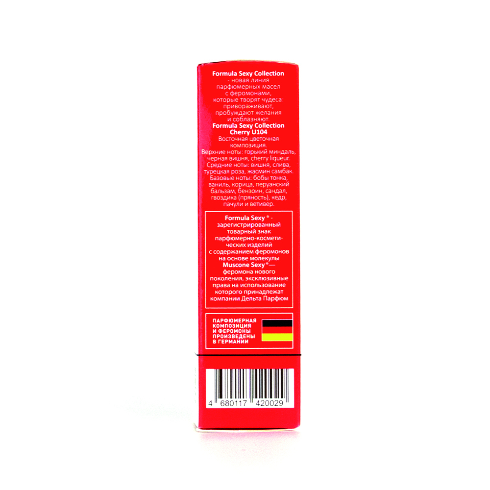 Парфюм.масло с феромонами FS Collection Cherry U104, 8ml, аналог Lost Cherry (Tom Ford)