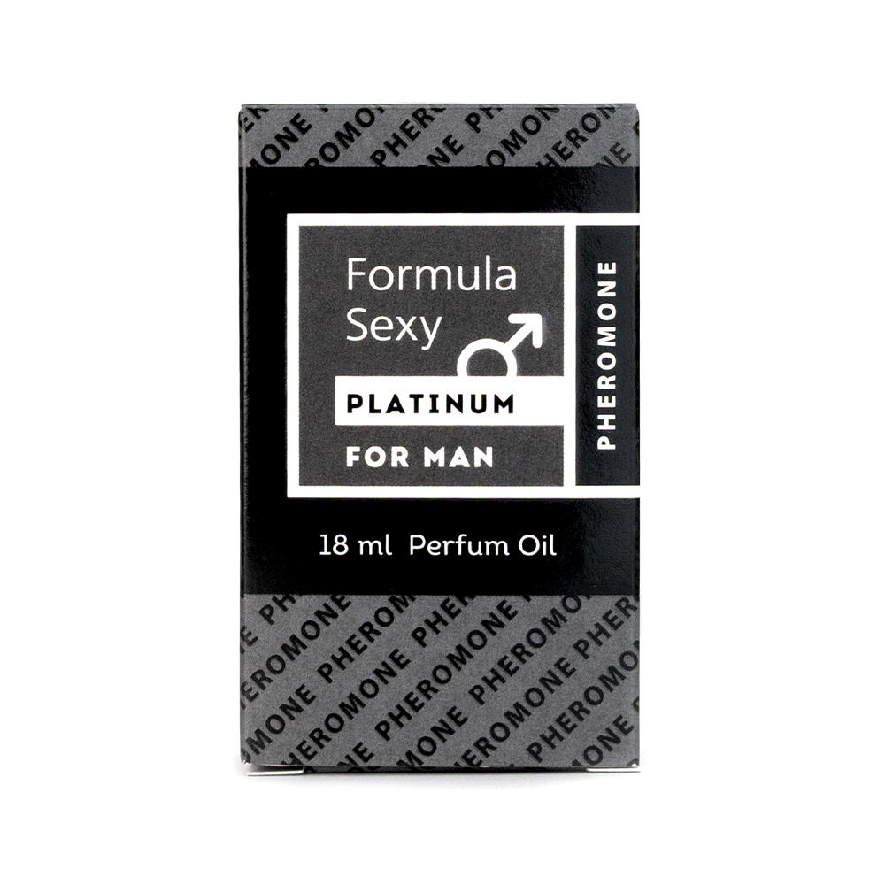 Парфюм.масло с феромонами для мужчин Formula Sexy Platinum 18ml, аналог Egoiste Platinum (Chanel)