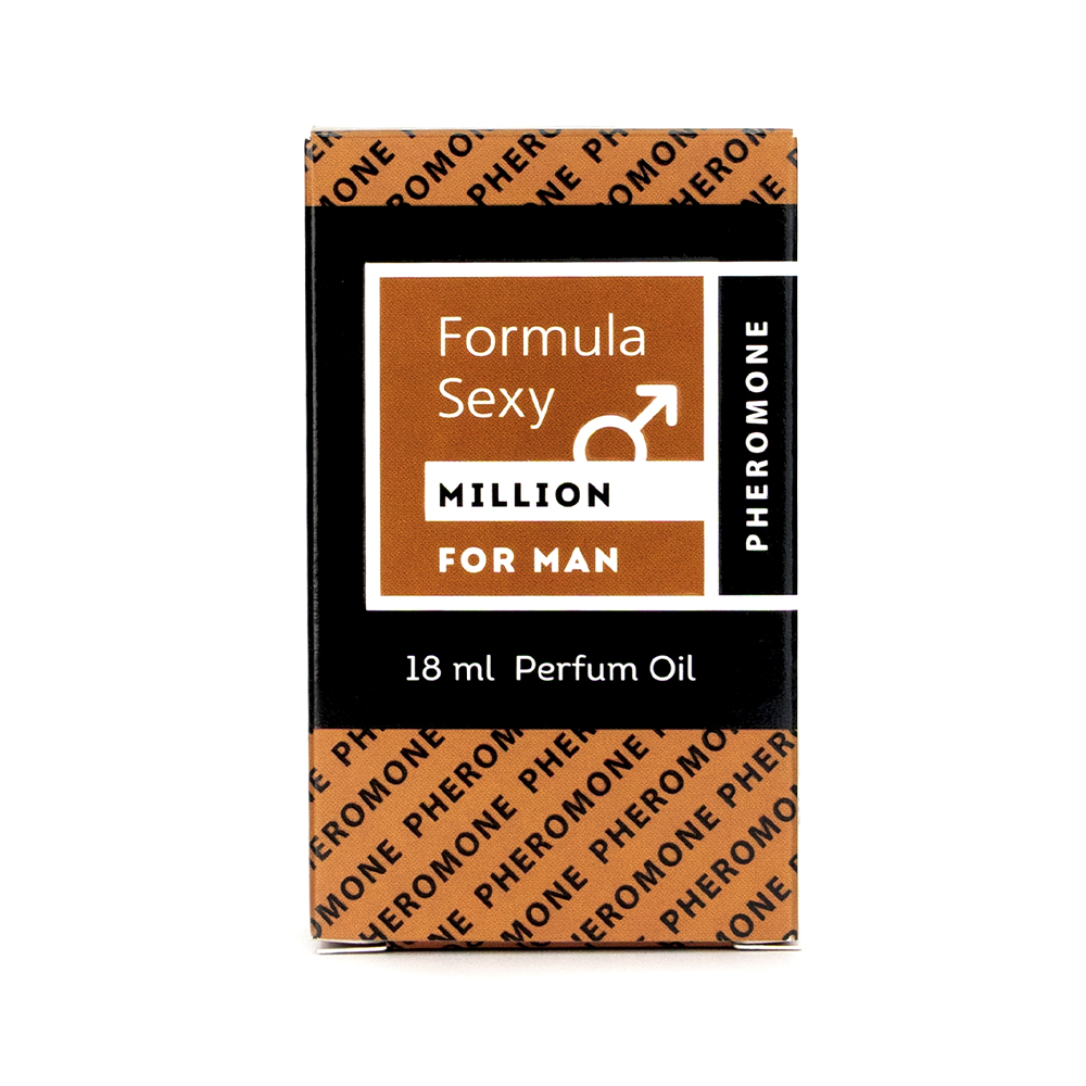 Парфюм.масло с феромонами для мужчин Formula Sexy Million 18ml, аналог 1 Million (P.Rabanne)