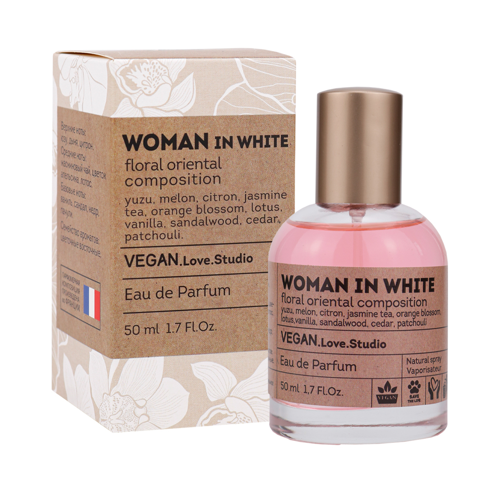 Вода парфюмерная V.L.S Woman In White 50ml, аналог Donna Trussardi (Trussardi)