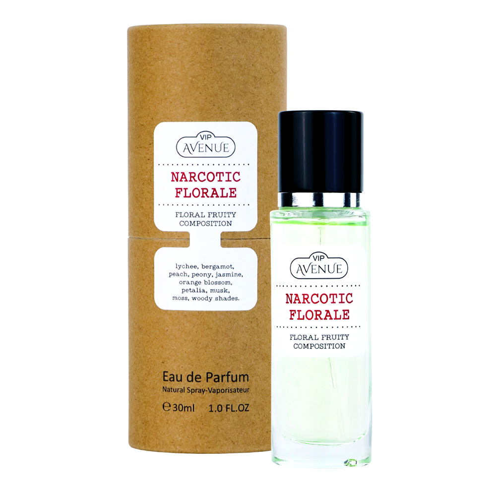 Вода парфюмерная VIPAVENUE Narcotic Florale 30 мл, аналог Fleur Narcotique (Ex Nihilo)