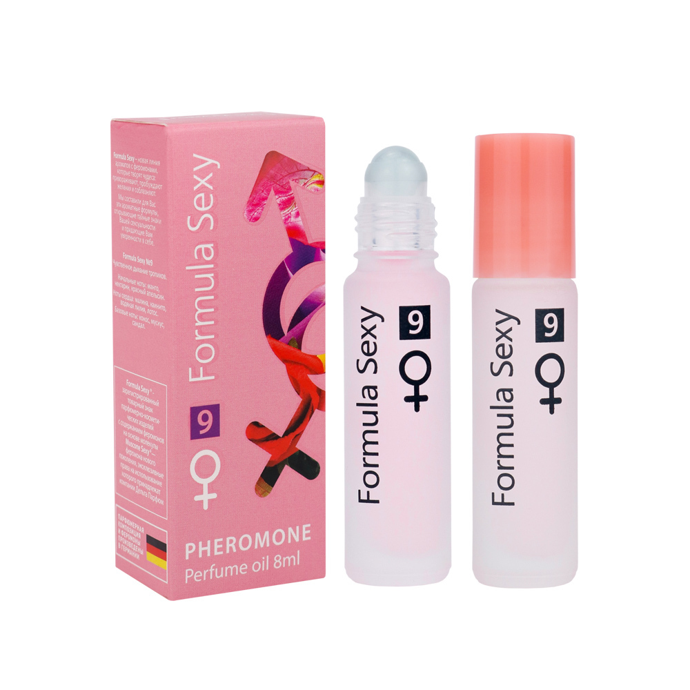 Парфюмерное масло с феромонами Formula Sexy №9, 8ml, аналог Taj Sunset (Escada)