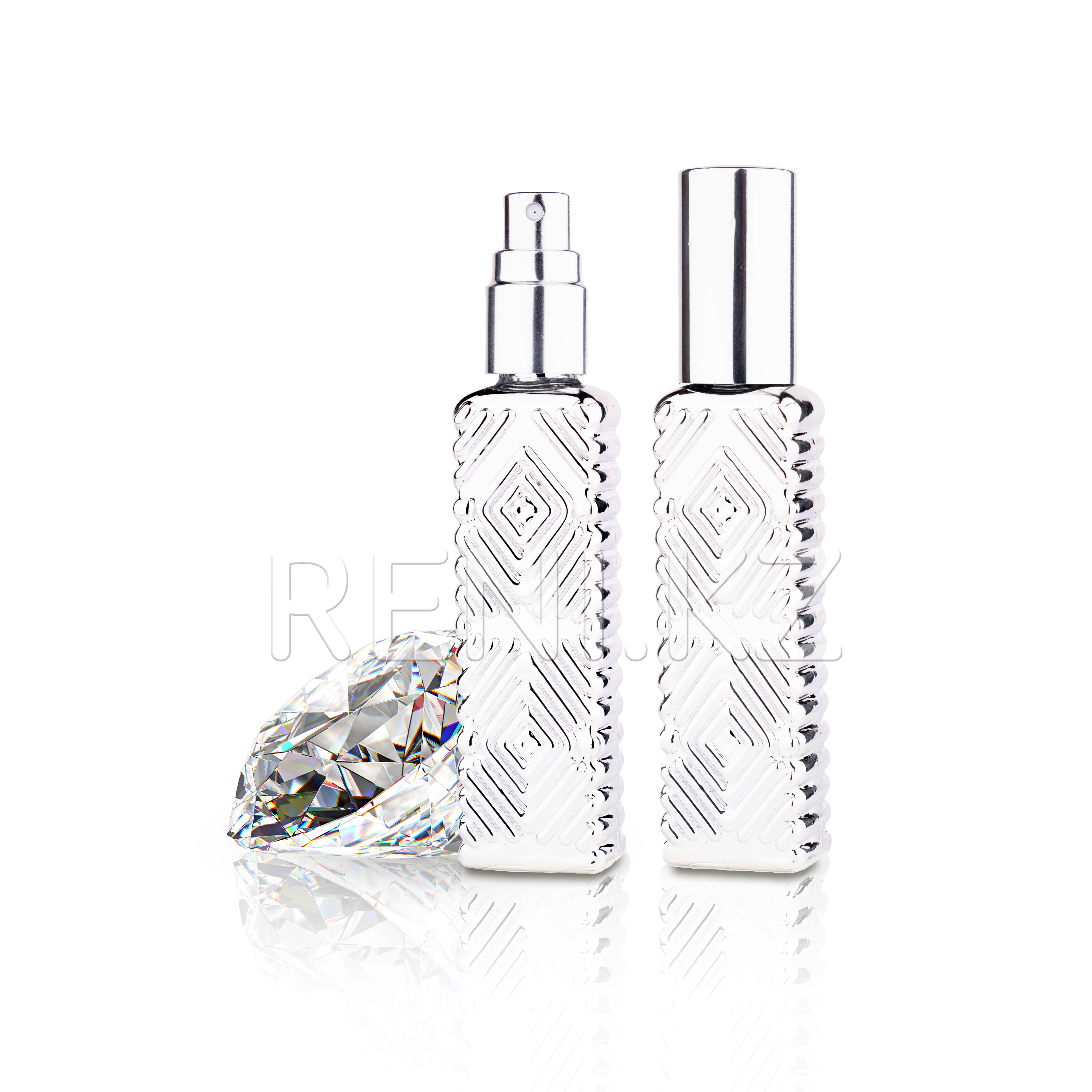 Амулет 12 мл, серебряное стекло, спрей