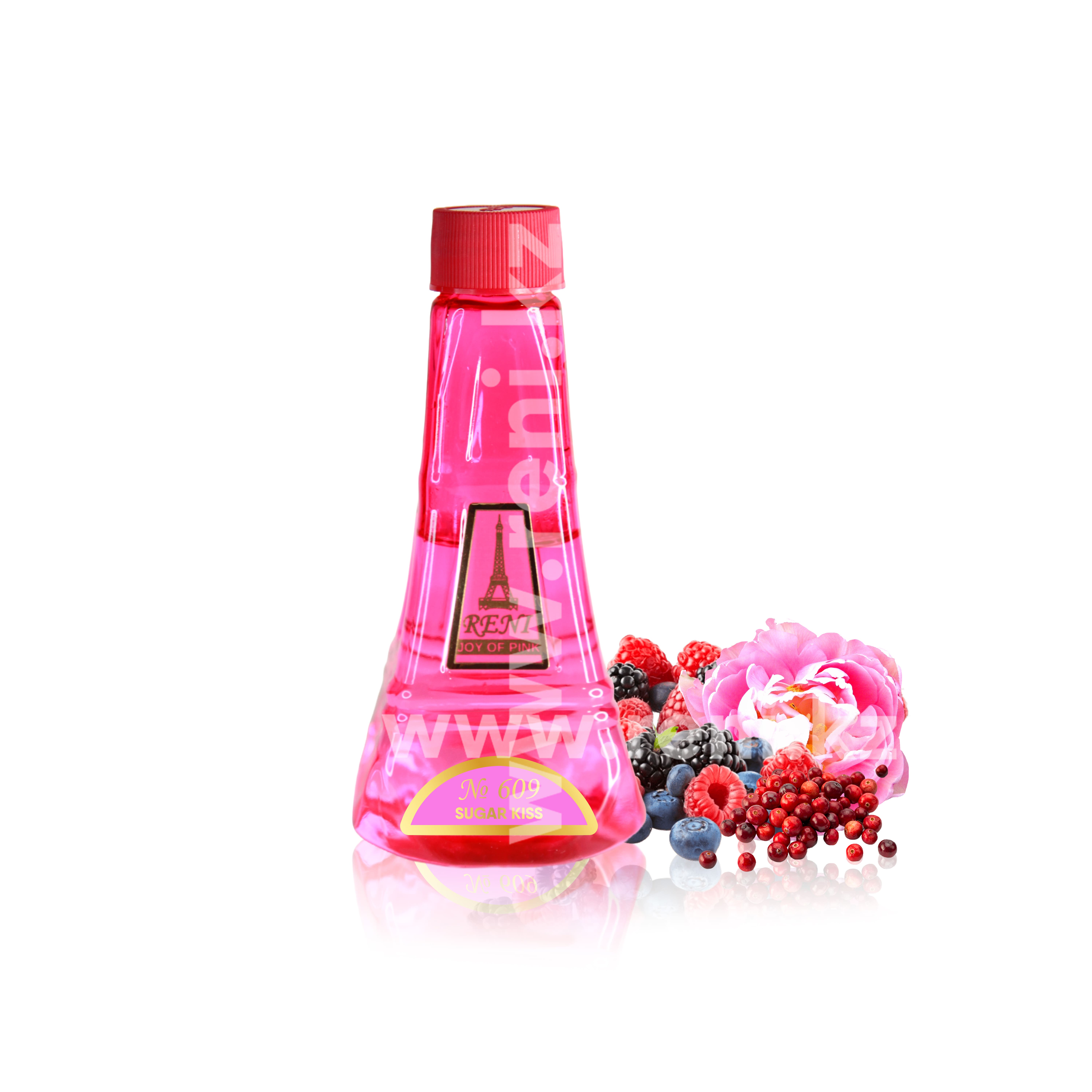 609 Духи RENI Joy of pink «Sugar Kiss». Версия Victoria's Secret «Just A Kiss» для женщин 100 мл