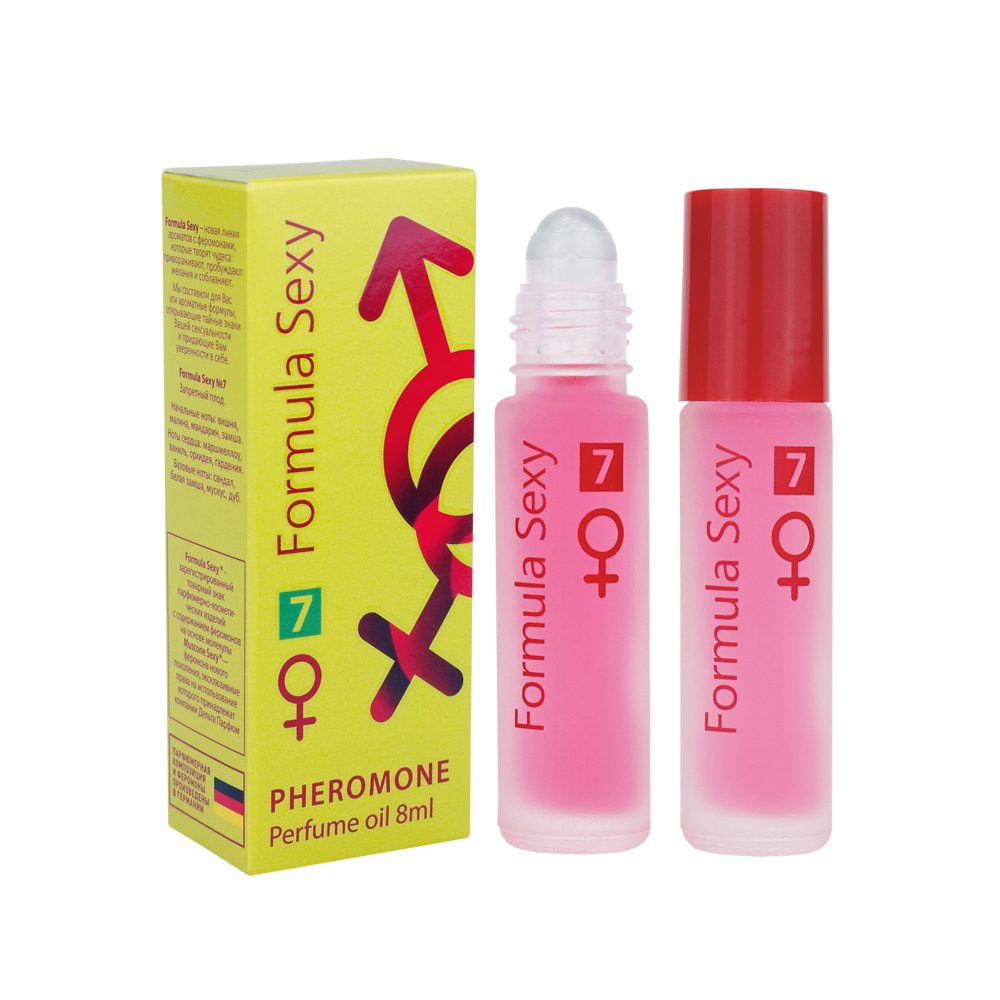 Парфюмерное масло с феромонами Formula Sexy №7, 8ml, аналог Cherry In The Air (Escada)